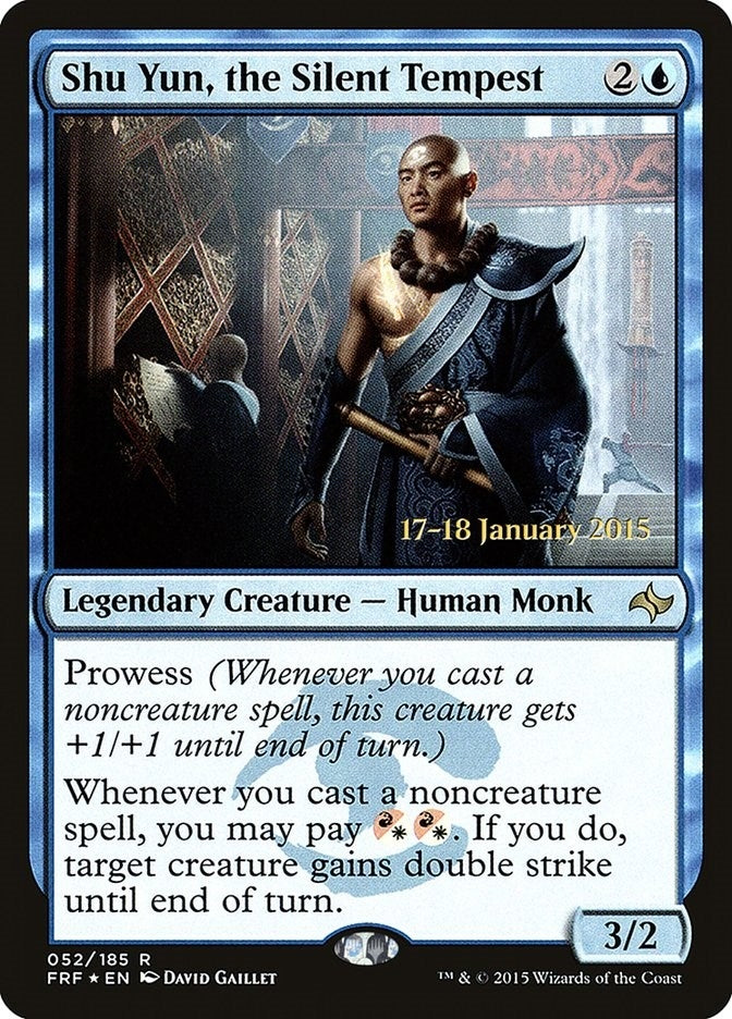 Image for Shu Yun, the Silent Tempest (52) [Prerelease Cards] - Magic: The Gathering