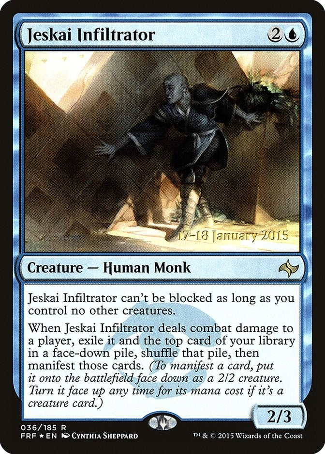 Image for Jeskai Infiltrator (36) [Prerelease Cards] - Magic: The Gathering