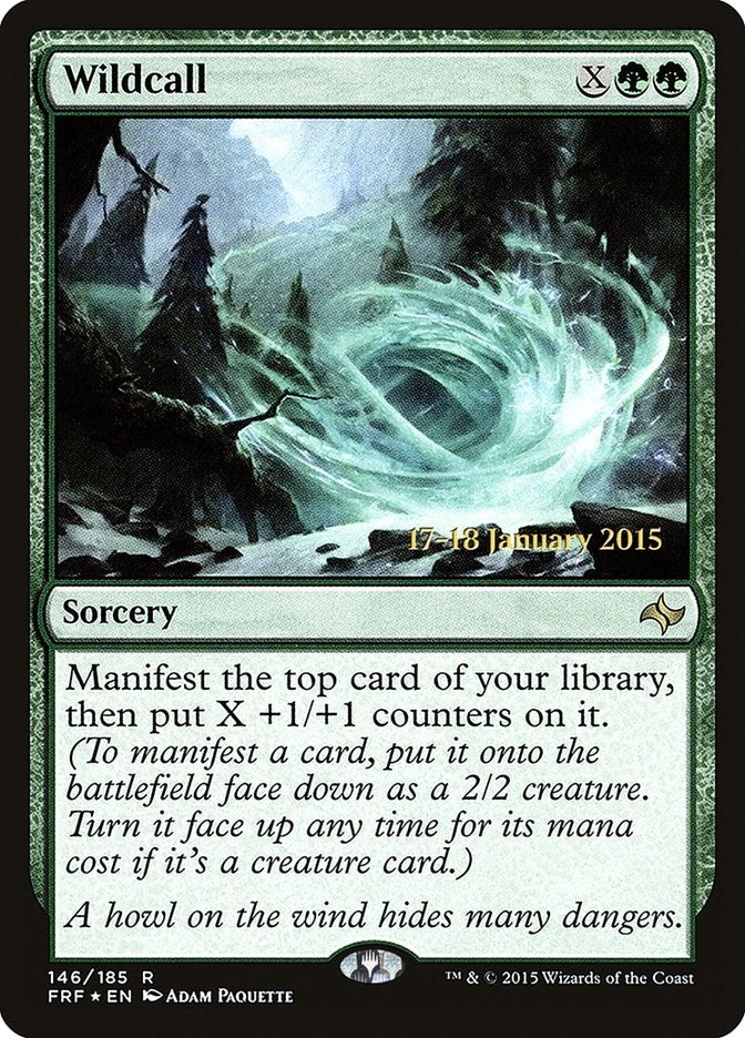 Image for Wildcall (146) [Prerelease Cards] - Magic: The Gathering