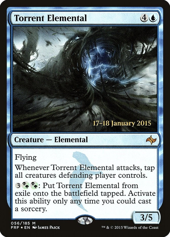 Image for Torrent Elemental (56) [Prerelease Cards] - Magic: The Gathering