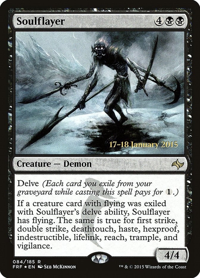 Image for Soulflayer (84) [Prerelease Cards] - Magic: The Gathering