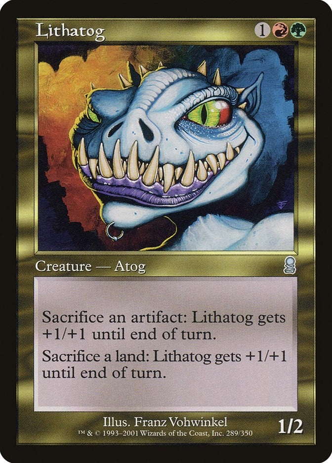 Image for Lithatog (289) [Odyssey] - Magic: The Gathering
