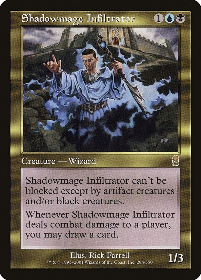 Image for Shadowmage Infiltrator (294) [Odyssey] - Magic: The Gathering