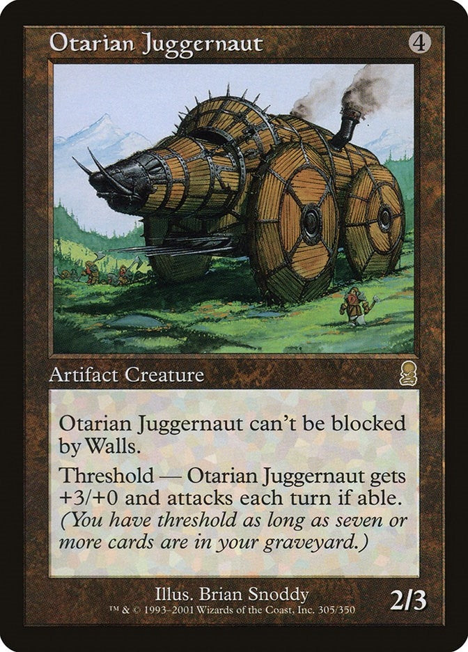 Image for Otarian Juggernaut (305) [Odyssey] - Magic: The Gathering