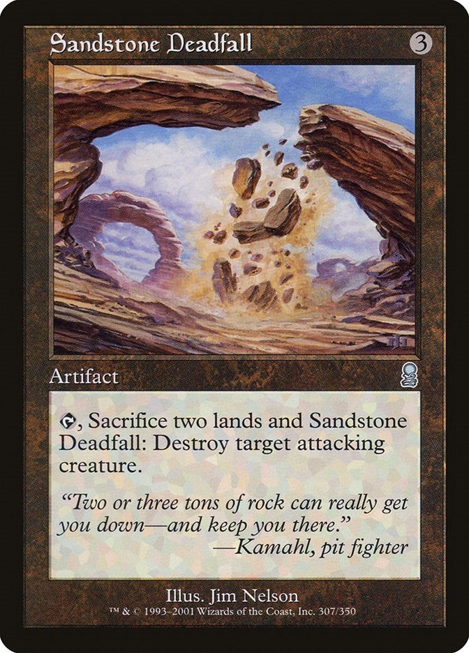 Image for Sandstone Deadfall (307) [Odyssey] - Magic: The Gathering