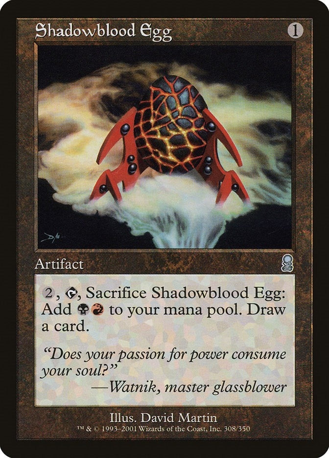Image for Shadowblood Egg (308) [Odyssey] - Magic: The Gathering