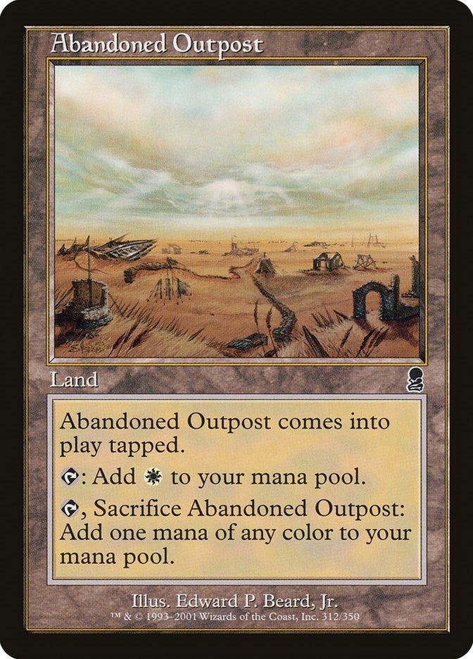 Image for Abandoned Outpost (312) [Odyssey] - Magic: The Gathering