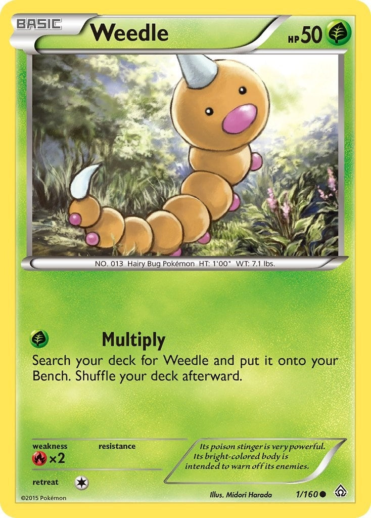 Image for Weedle (1/160) [XY - Primal Clash] - Pokemon