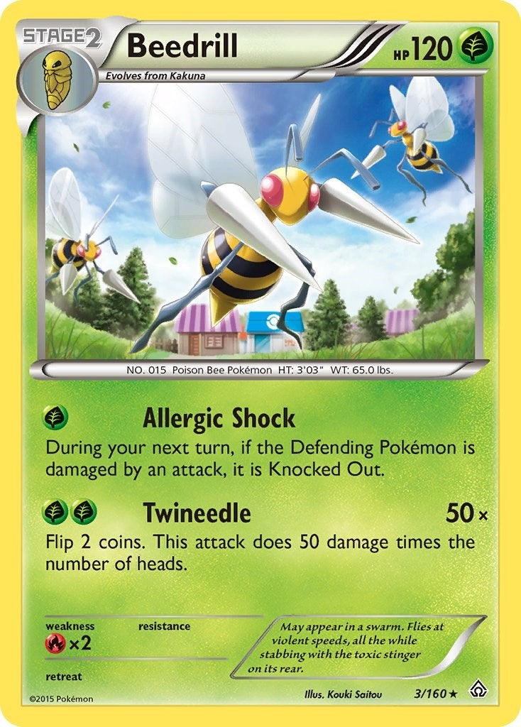 Image for Beedrill (3/160) [XY - Primal Clash] - Pokemon