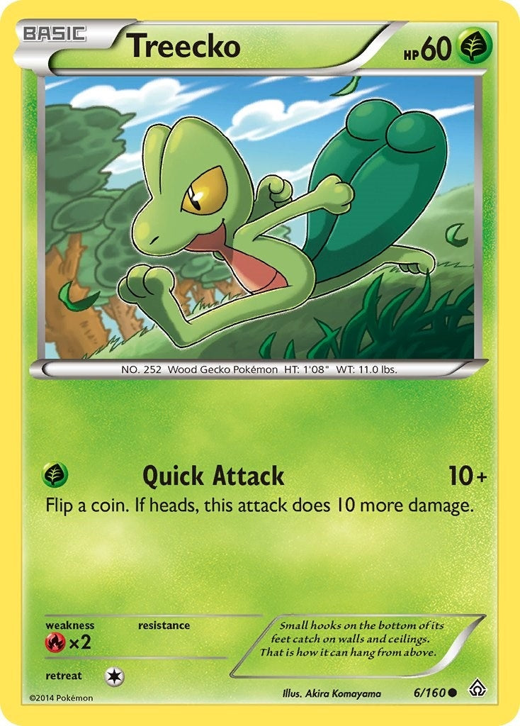 Image for Treecko (6/160) [XY - Primal Clash] - Pokemon