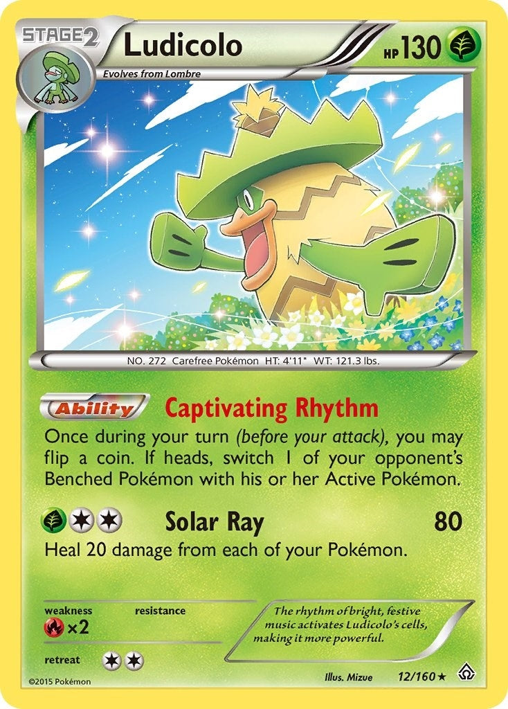 Image for Ludicolo (12/160) [XY - Primal Clash] - Pokemon