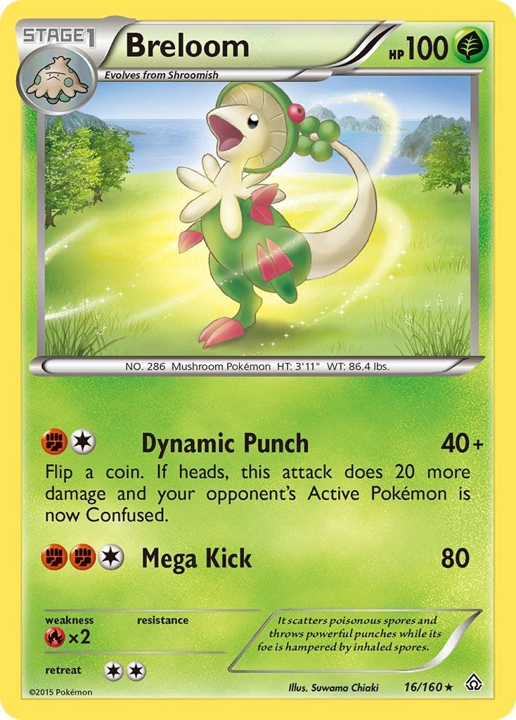 Image for Breloom (16/160) [XY - Primal Clash] - Pokemon