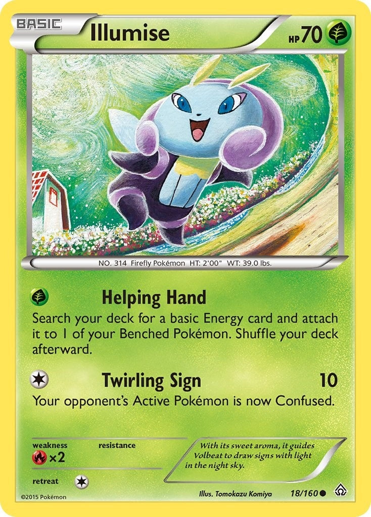 Image for Illumise (18/160) [XY - Primal Clash] - Pokemon