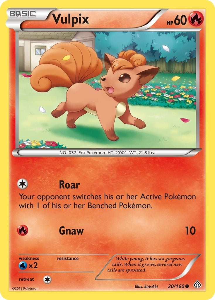 Image for Vulpix (20/160) [XY - Primal Clash] - Pokemon