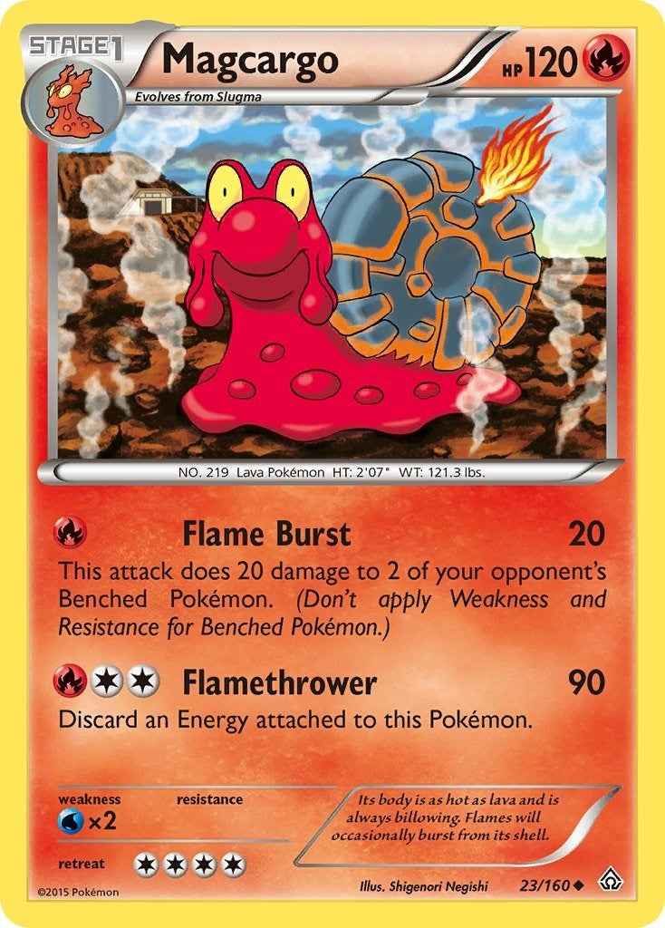 Image for Magcargo (23/160) [XY - Primal Clash] - Pokemon