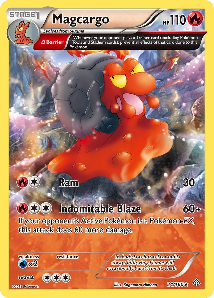 Image for Magcargo (Omega) (24/160) [XY - Primal Clash] - Pokemon