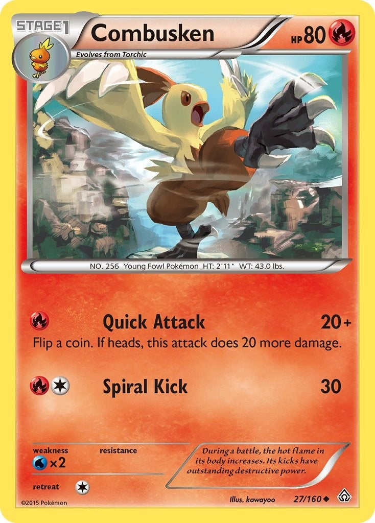 Image for Combusken (27/160) [XY - Primal Clash] - Pokemon