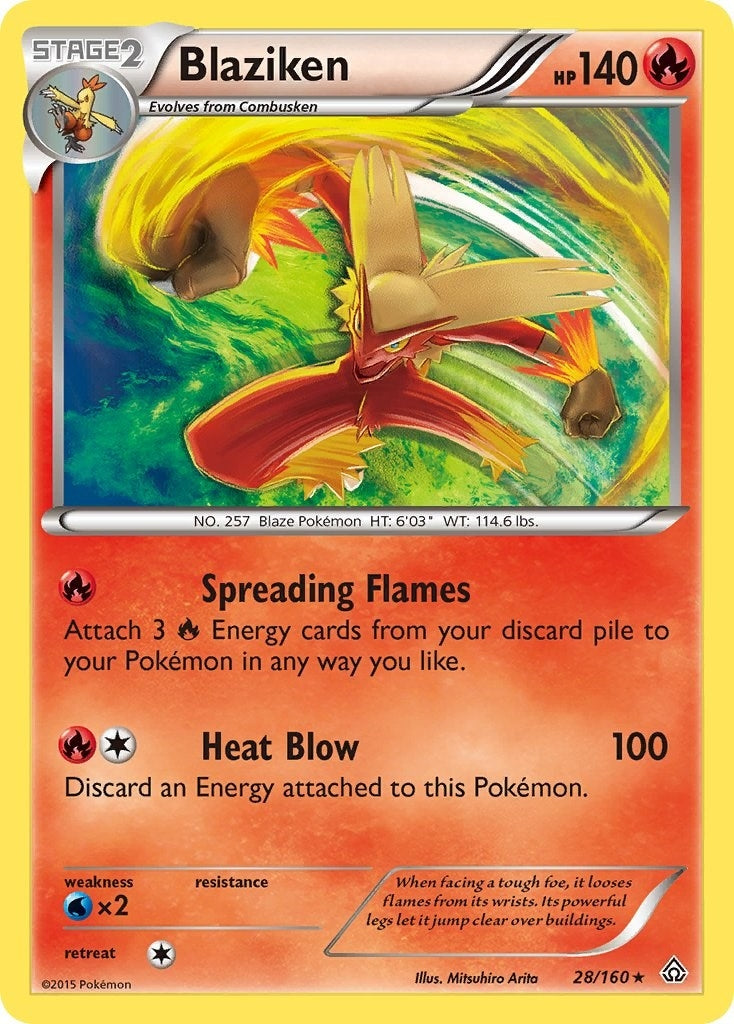 Image for Blaziken (28/160) [XY - Primal Clash] - Pokemon
