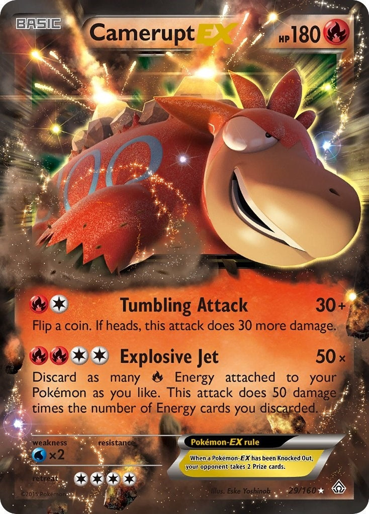 Image for Camerupt EX (29/160) [XY - Primal Clash] - Pokemon