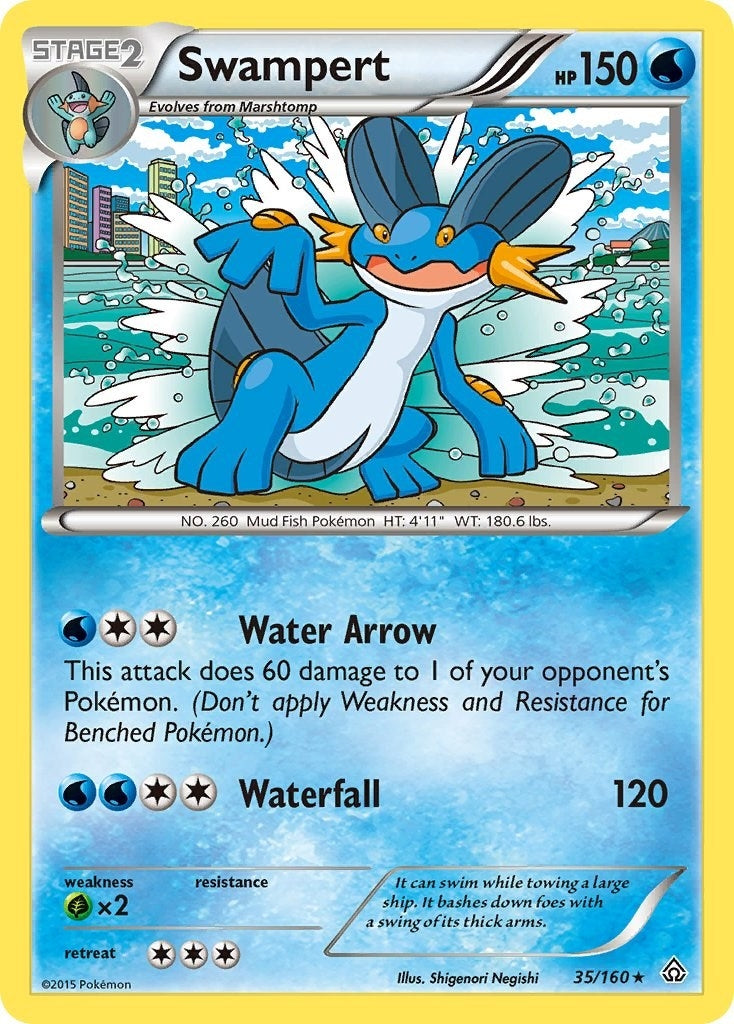 Image for Swampert (35/160) [XY - Primal Clash] - Pokemon