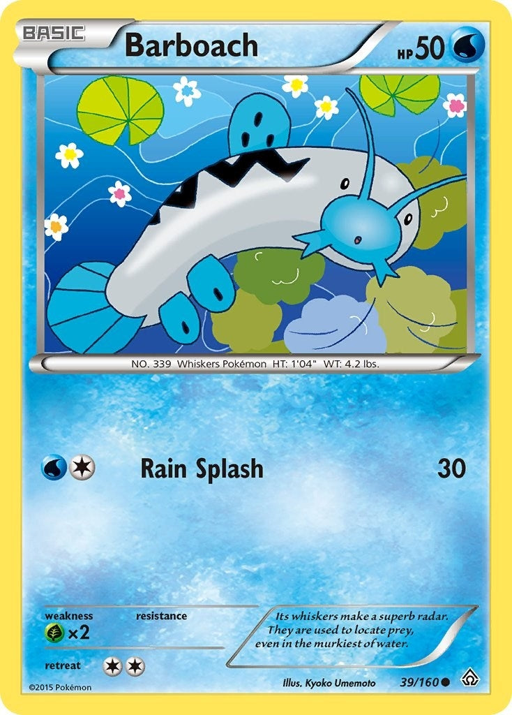 Image for Barboach (39/160) [XY - Primal Clash] - Pokemon