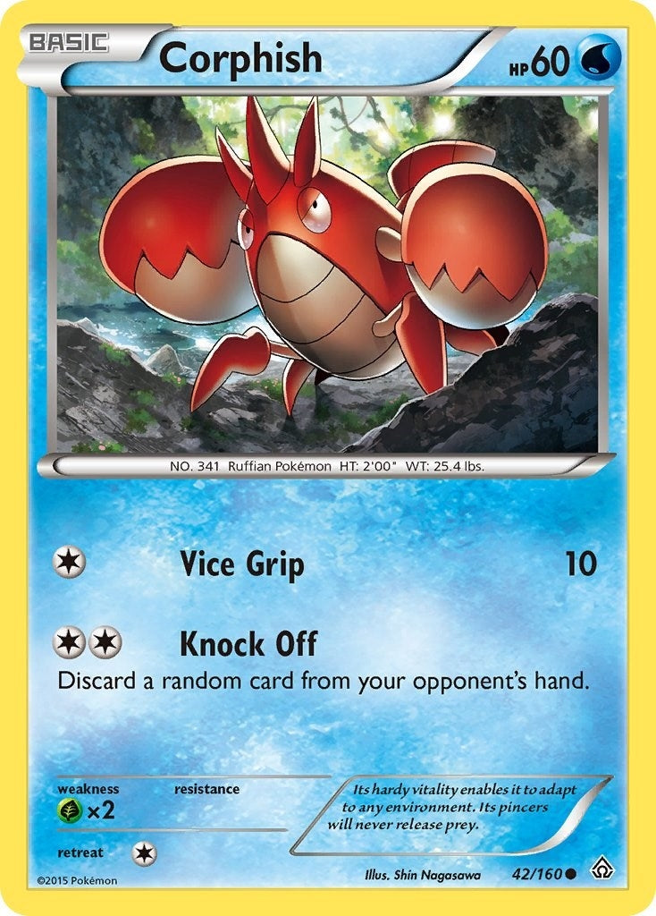 Image for Corphish (42/160) [XY - Primal Clash] - Pokemon