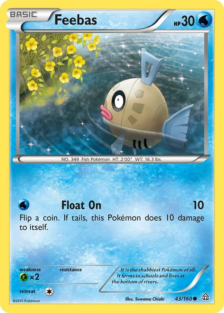 Image for Feebas (43/160) [XY - Primal Clash] - Pokemon