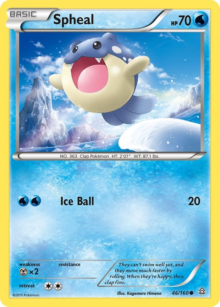 Image for Spheal (46) (46/160) [XY - Primal Clash] - Pokemon