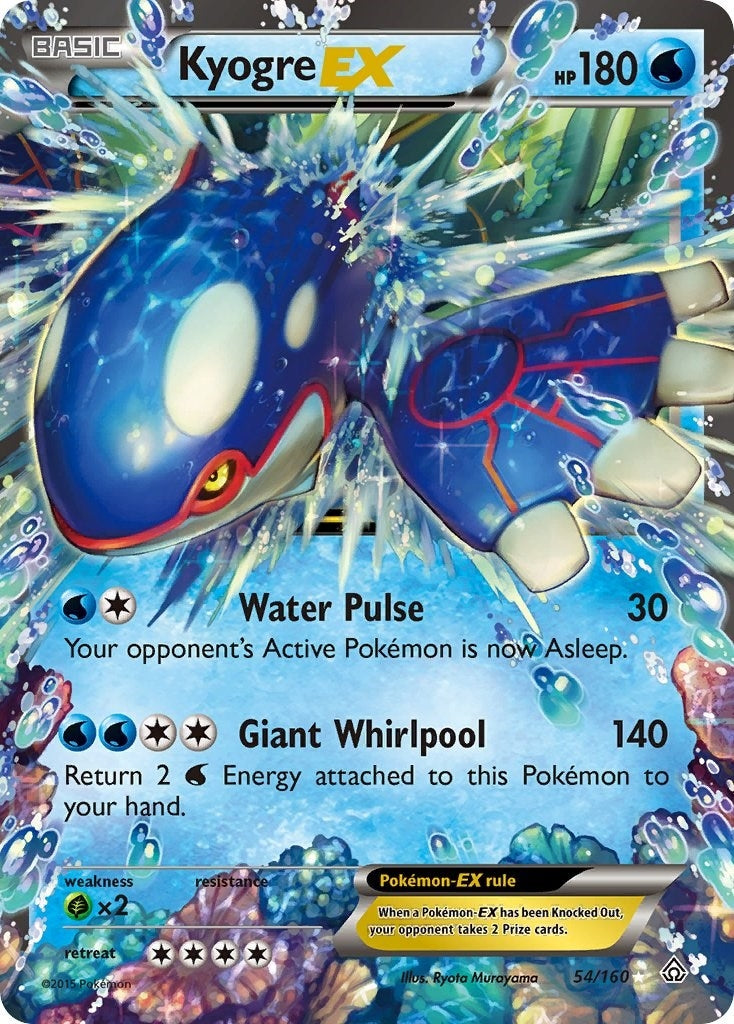 Image for Kyogre EX (54/160) [XY - Primal Clash] - Pokemon