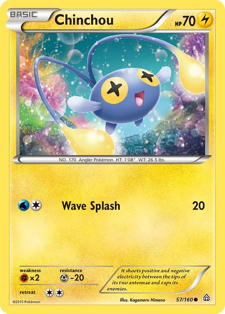 Image for Chinchou (57/160) [XY - Primal Clash] - Pokemon
