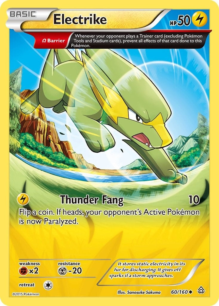 Image for Electrike (Omega) (60/160) [XY - Primal Clash] - Pokemon