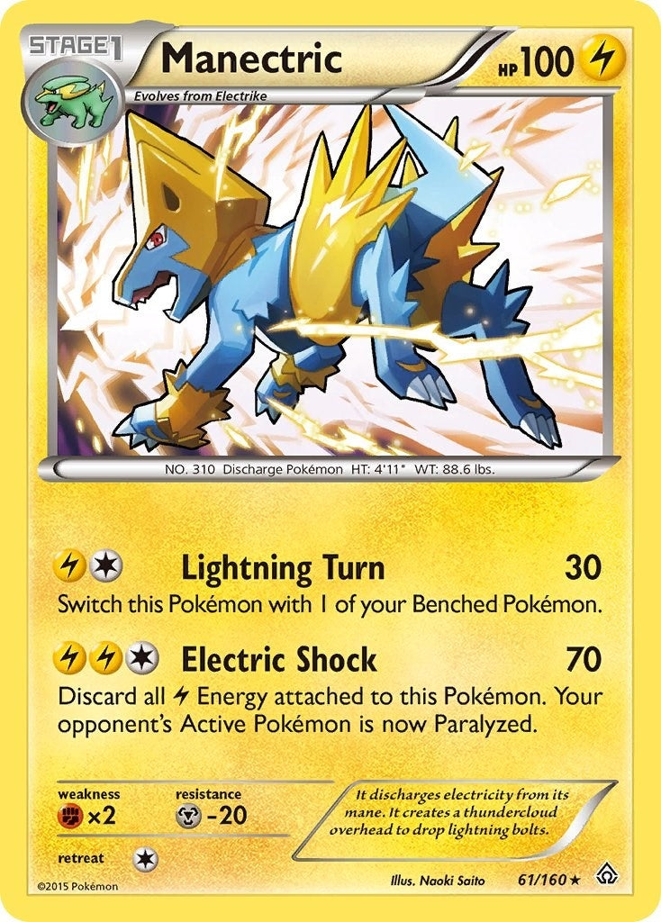 Image for Manectric (61/160) [XY - Primal Clash] - Pokemon