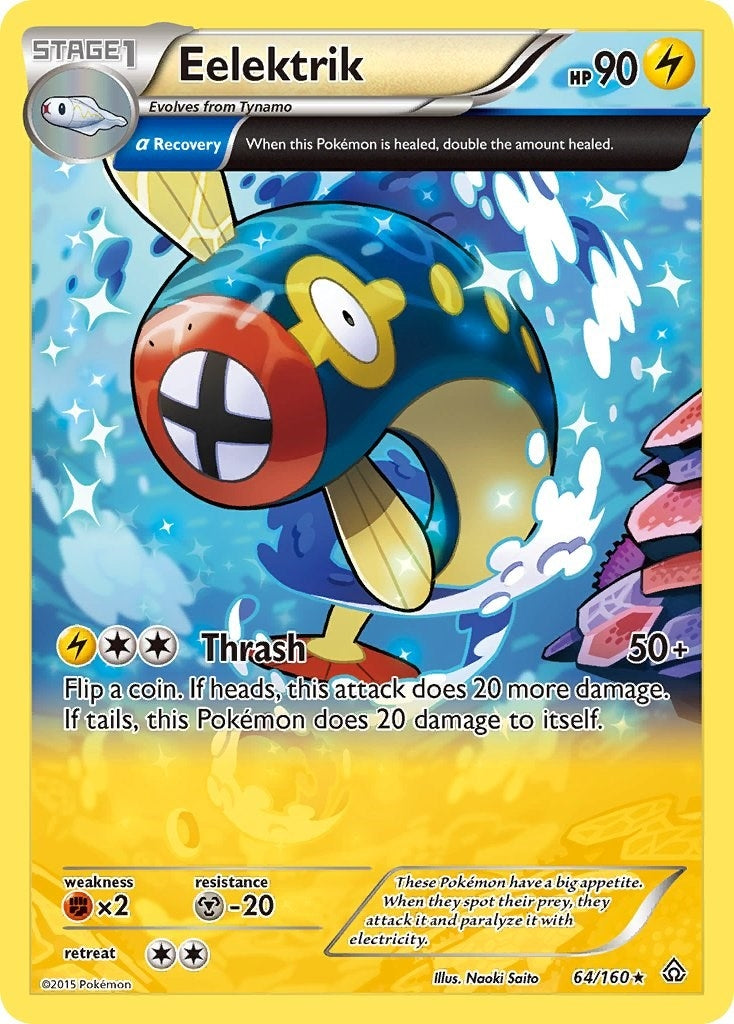 Image for Eelektrik (Alpha) (64/160) [XY - Primal Clash] - Pokemon