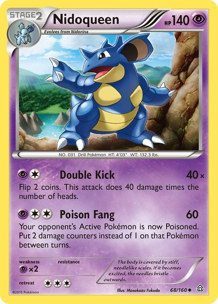 Image for Nidoqueen (68/160) [XY - Primal Clash] - Pokemon