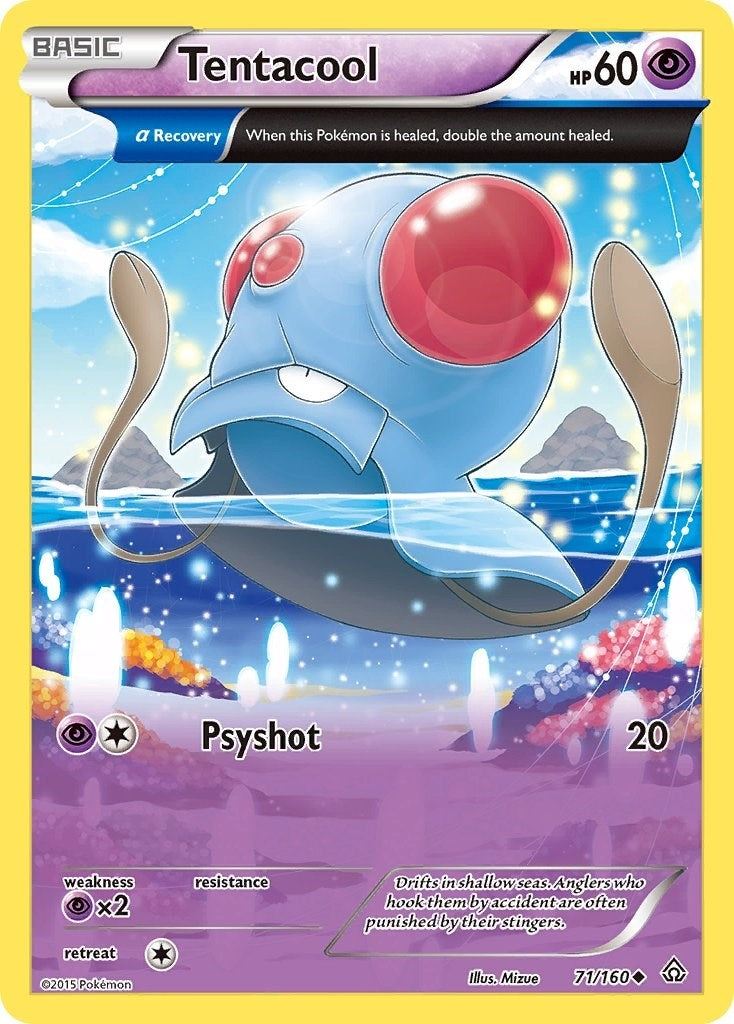 Image for Tentacool (Alpha) (71/160) [XY - Primal Clash] - Pokemon