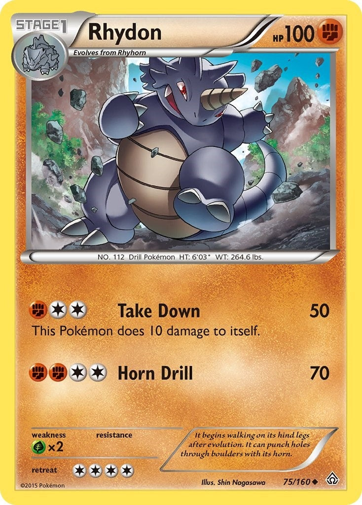Image for Rhydon (75/160) [XY - Primal Clash] - Pokemon