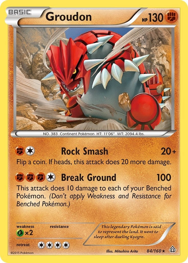Image for Groudon (84/160) [XY - Primal Clash] - Pokemon