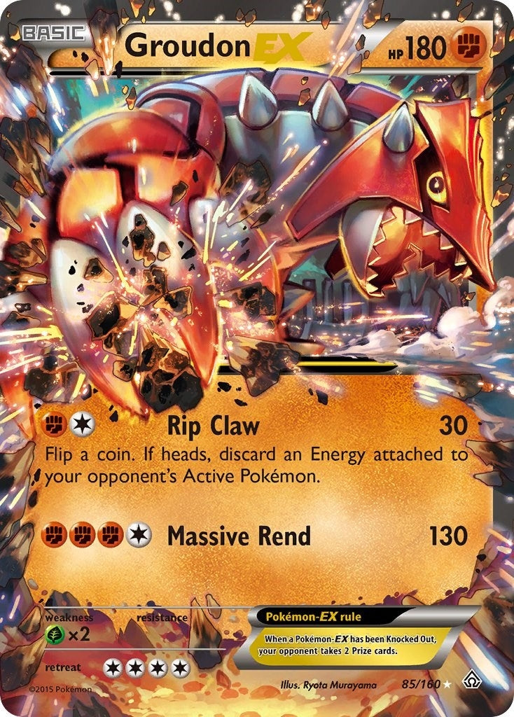Image for Groudon EX (85/160) [XY - Primal Clash] - Pokemon