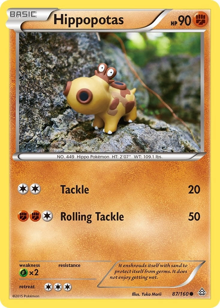 Image for Hippopotas (87/160) [XY - Primal Clash] - Pokemon