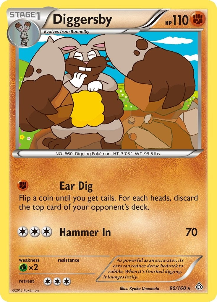 Image for Diggersby (90/160) [XY - Primal Clash] - Pokemon