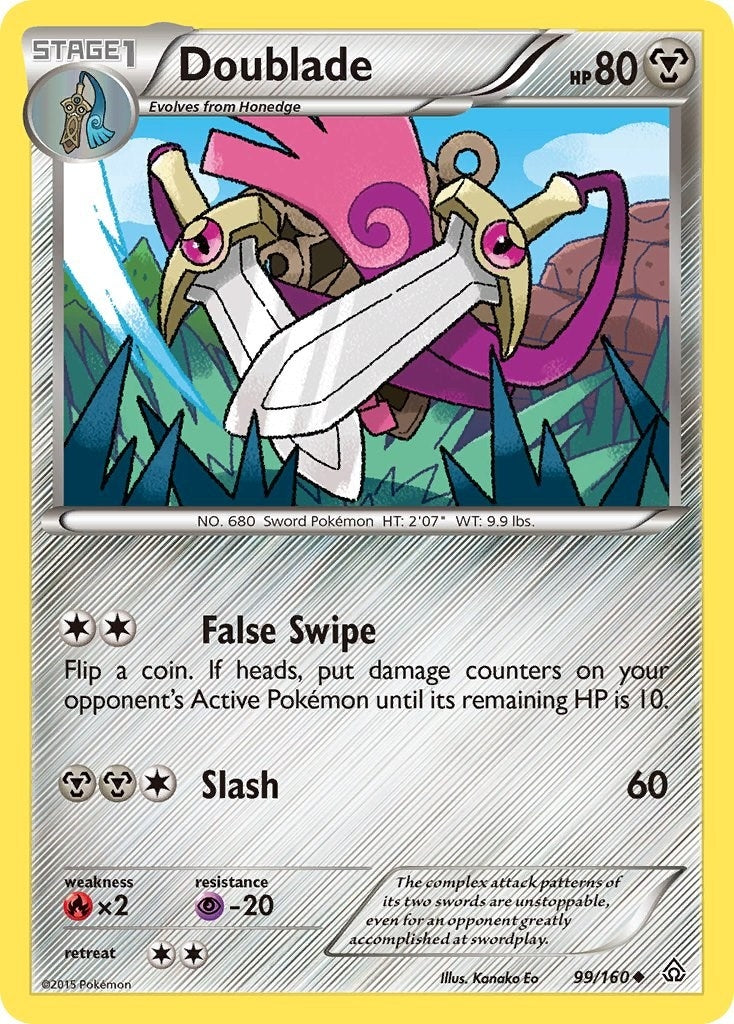 Image for Doublade (99/160) [XY - Primal Clash] - Pokemon