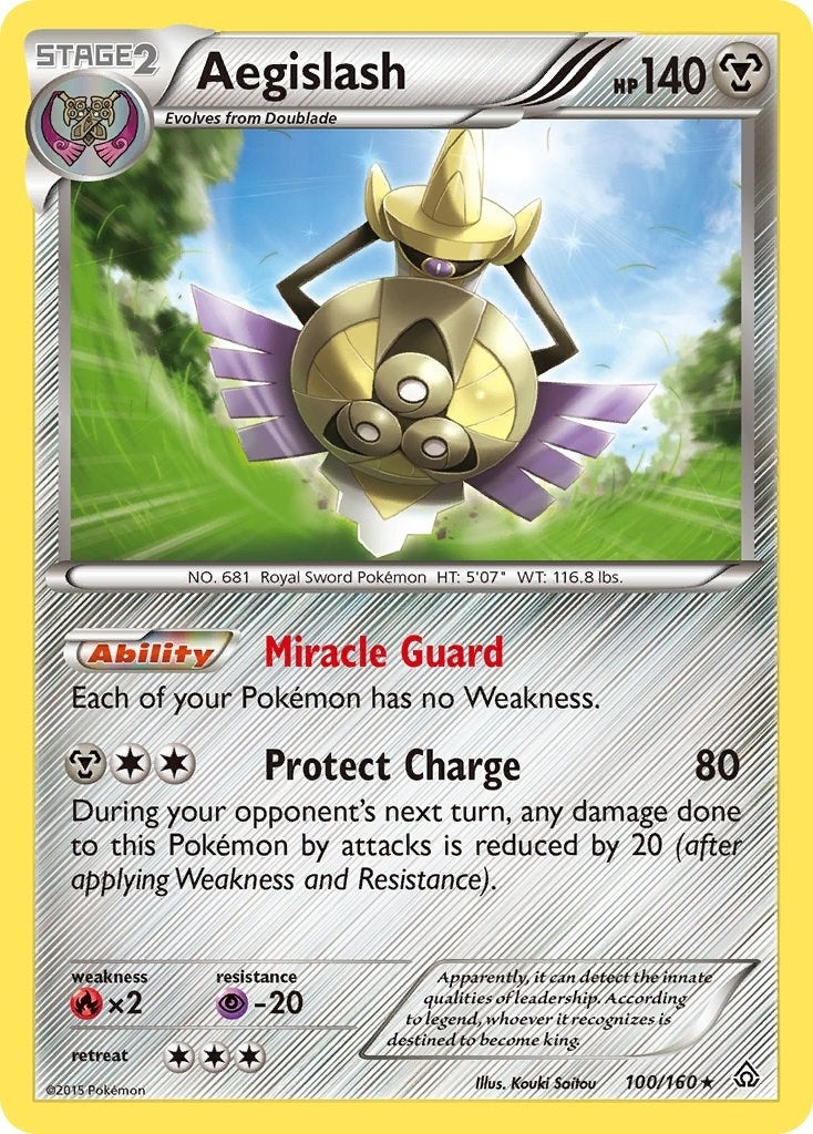 Image for Aegislash (100/160) [XY - Primal Clash] - Pokemon