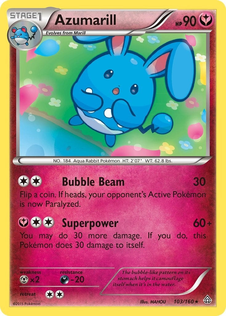 Image for Azumarill (103/160) [XY - Primal Clash] - Pokemon