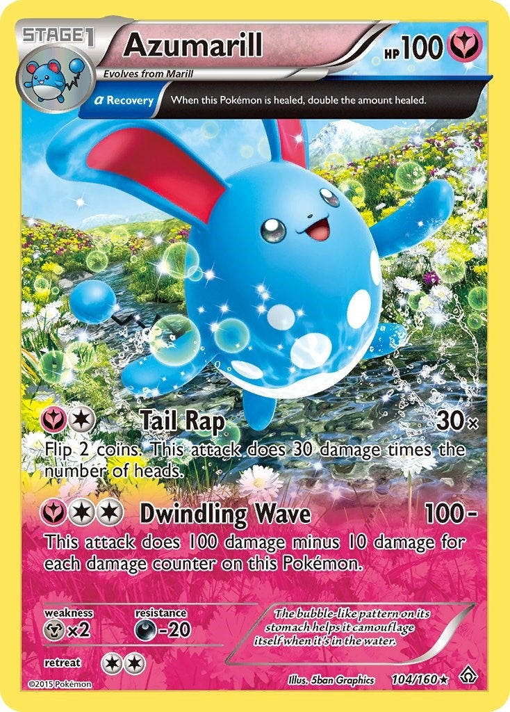 Image for Azumarill (Alpha) (104/160) [XY - Primal Clash] - Pokemon