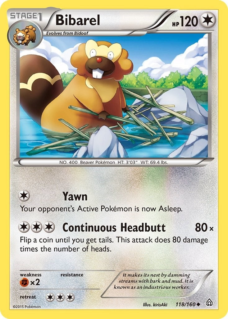 Image for Bibarel (118/160) [XY - Primal Clash] - Pokemon