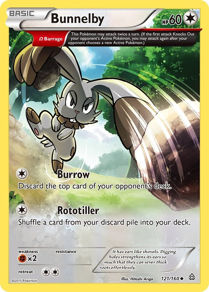 Image for Bunnelby (Omega) (121/160) [XY - Primal Clash] - Pokemon