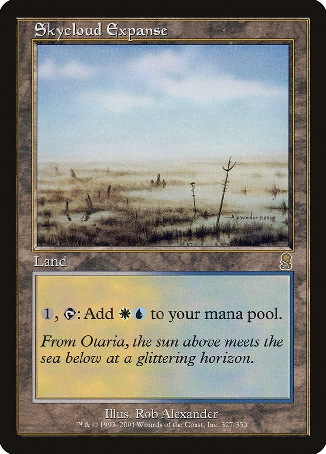 Image for Skycloud Expanse (327) [Odyssey] - Magic: The Gathering