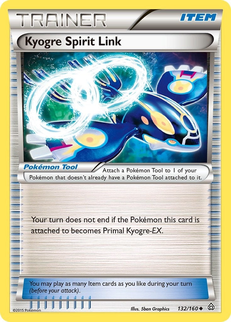 Image for Kyogre Spirit Link (132/160) [XY - Primal Clash] - Pokemon