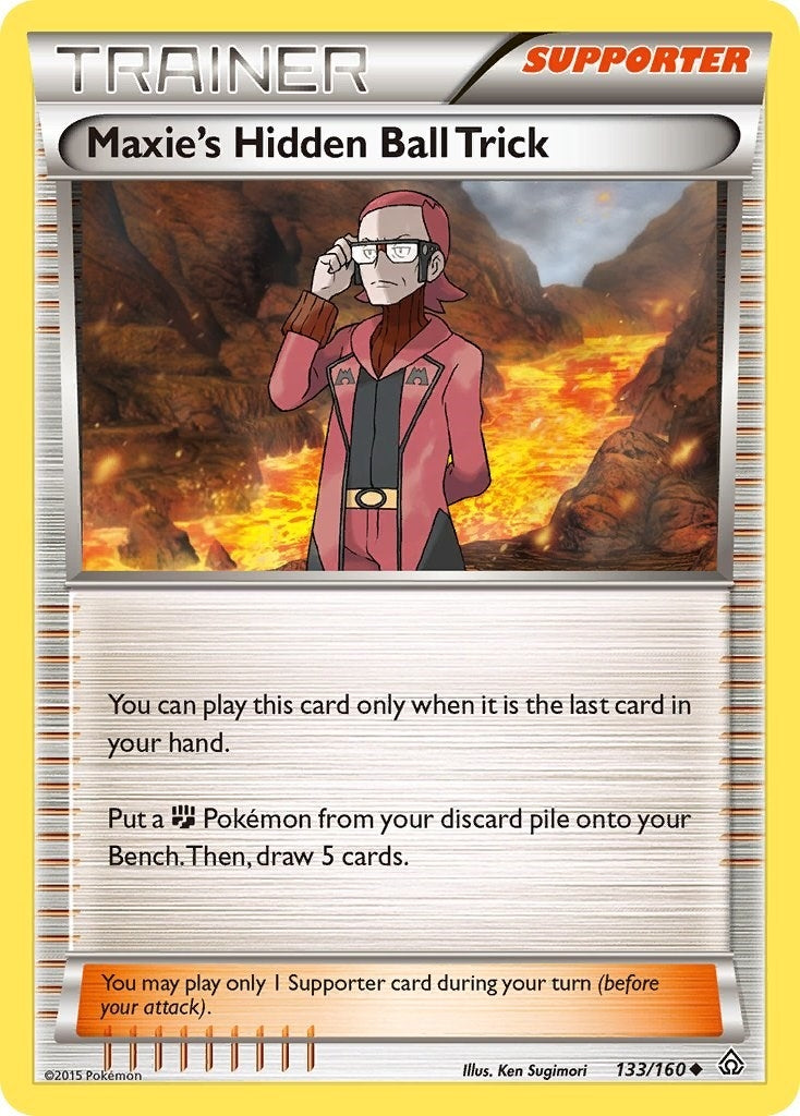 Image for Maxie's Hidden Ball Trick (133/160) [XY - Primal Clash] - Pokemon