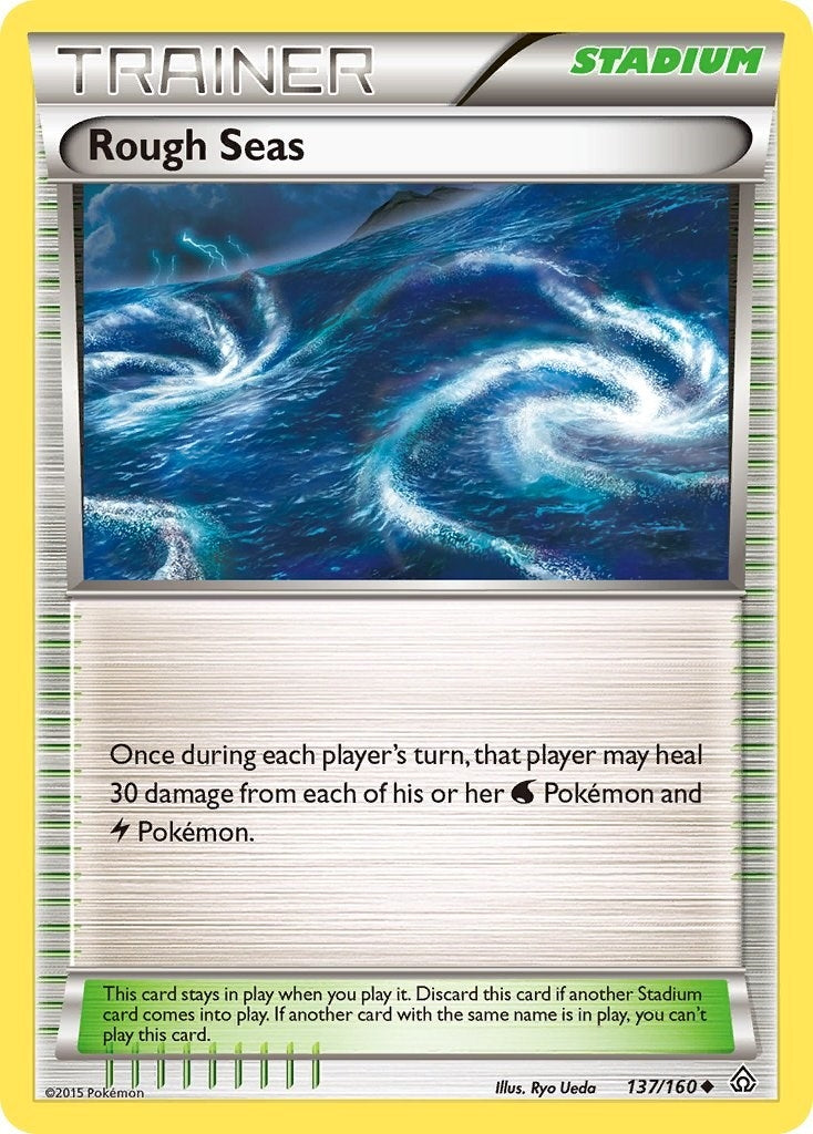 Image for Rough Seas (137/160) [XY - Primal Clash] - Pokemon